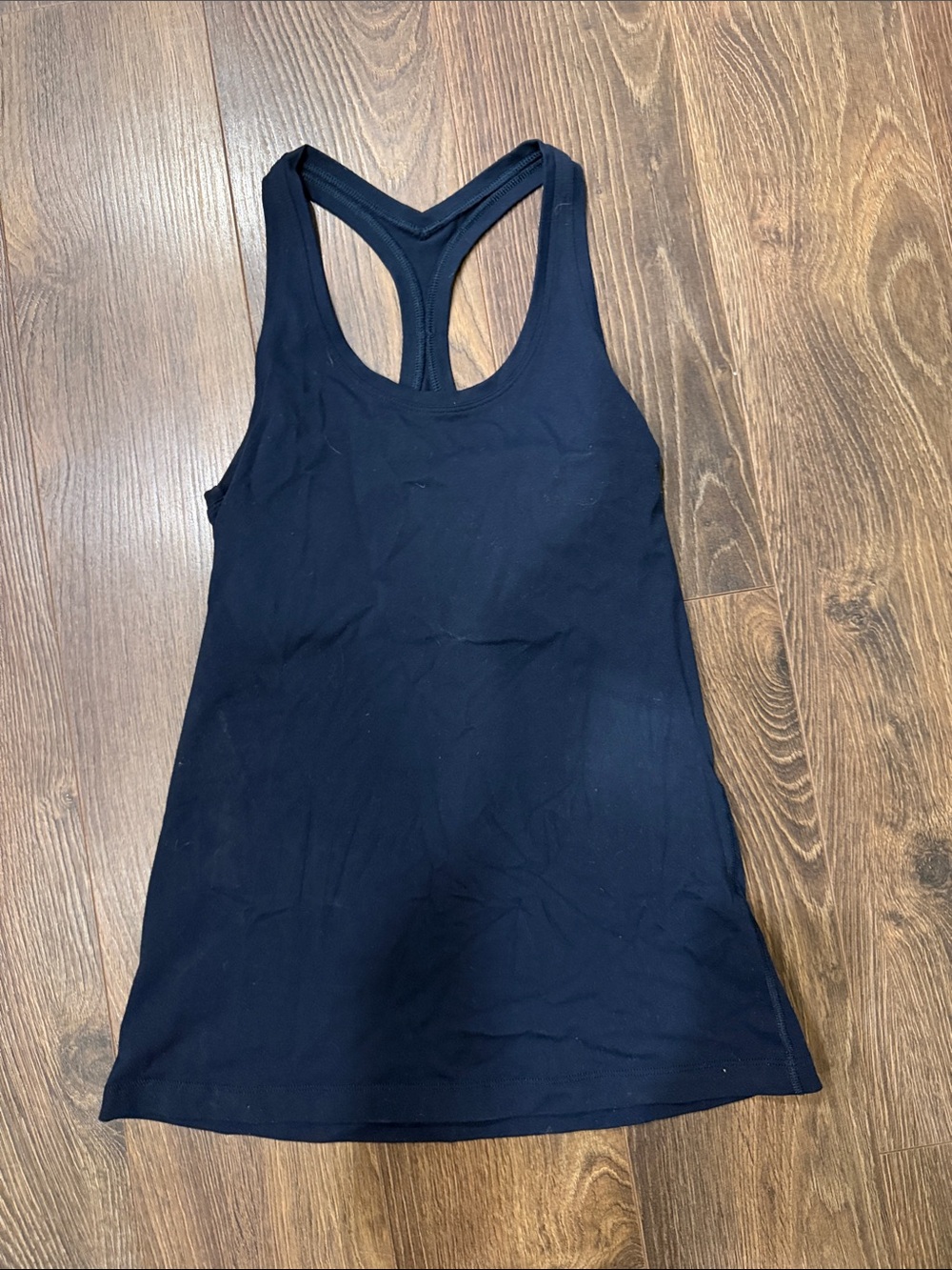 Lululemon Align Hip Length Racerback Tank Top Navy Size 6